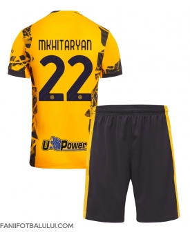 Inter Milan Henrikh Mkhitaryan #22 Echipament de Fotbal Replică 2024-25 Copii Treilea (+ Șorturi)